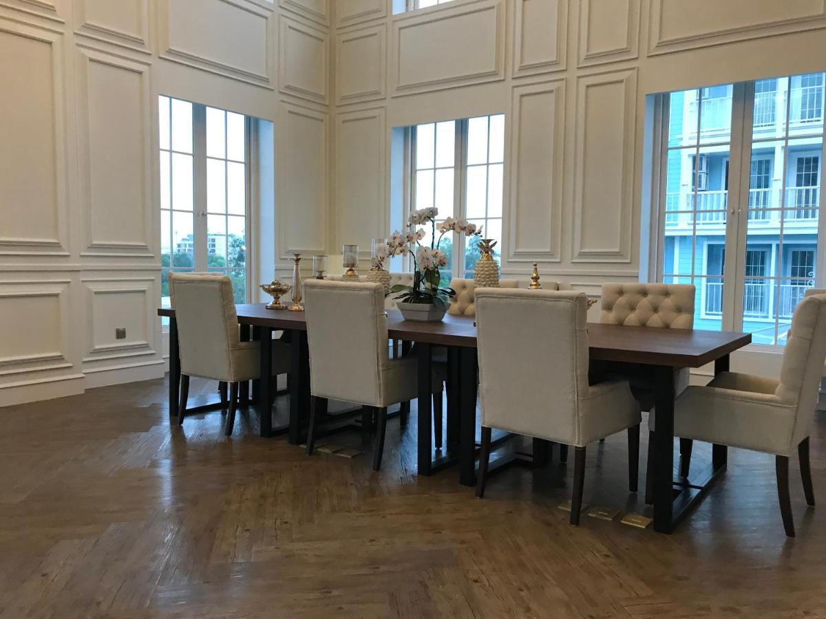 Grand Florida芭提雅带免费游泳池温泉和健身房和办公区水上花园公寓e208 Na Chom Thian Esterno foto