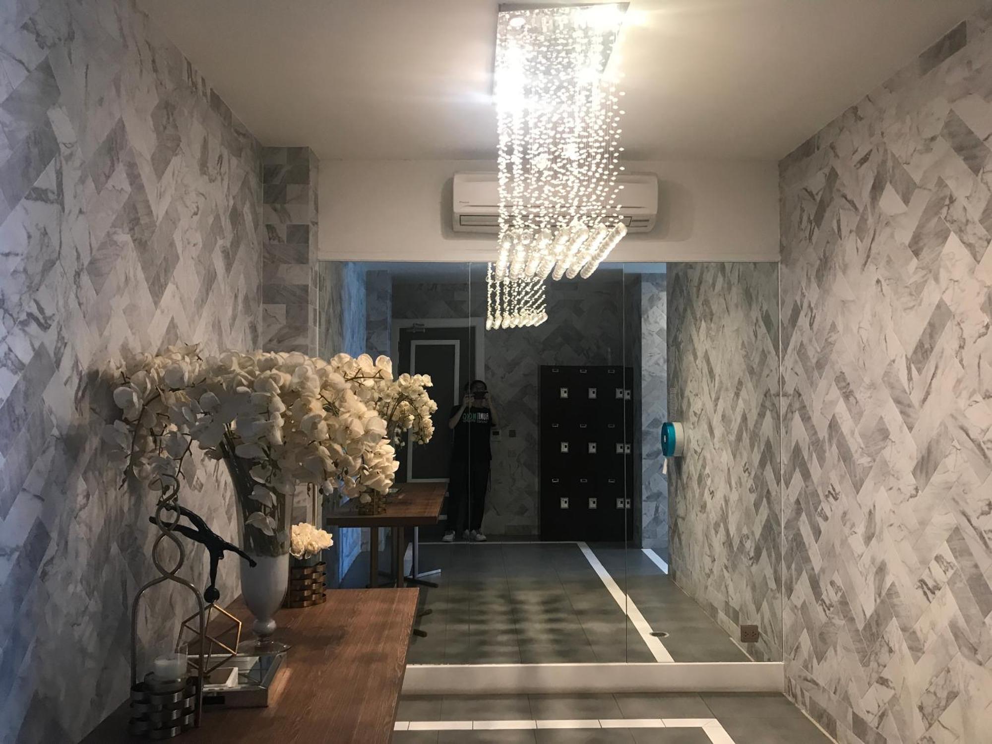 Grand Florida芭提雅带免费游泳池温泉和健身房和办公区水上花园公寓e208 Na Chom Thian Esterno foto